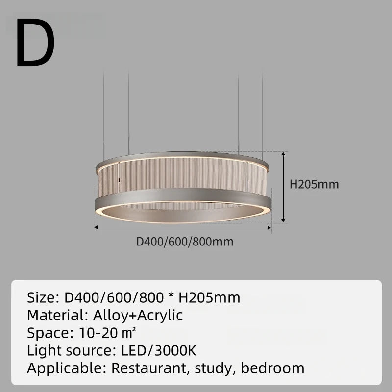 Modern Luxury LED Chandelier Lamps