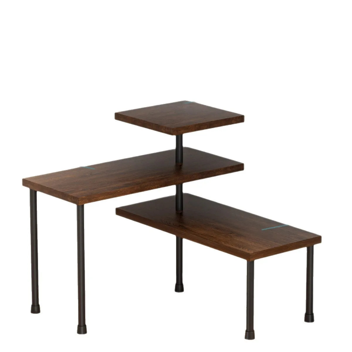 3 Tier Moveable Corner Shelf Organizer