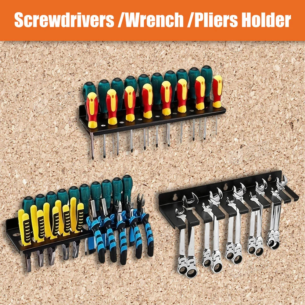 Wall Mount Hardware Tool Hanger