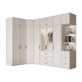 Durable bedroom cabinet set