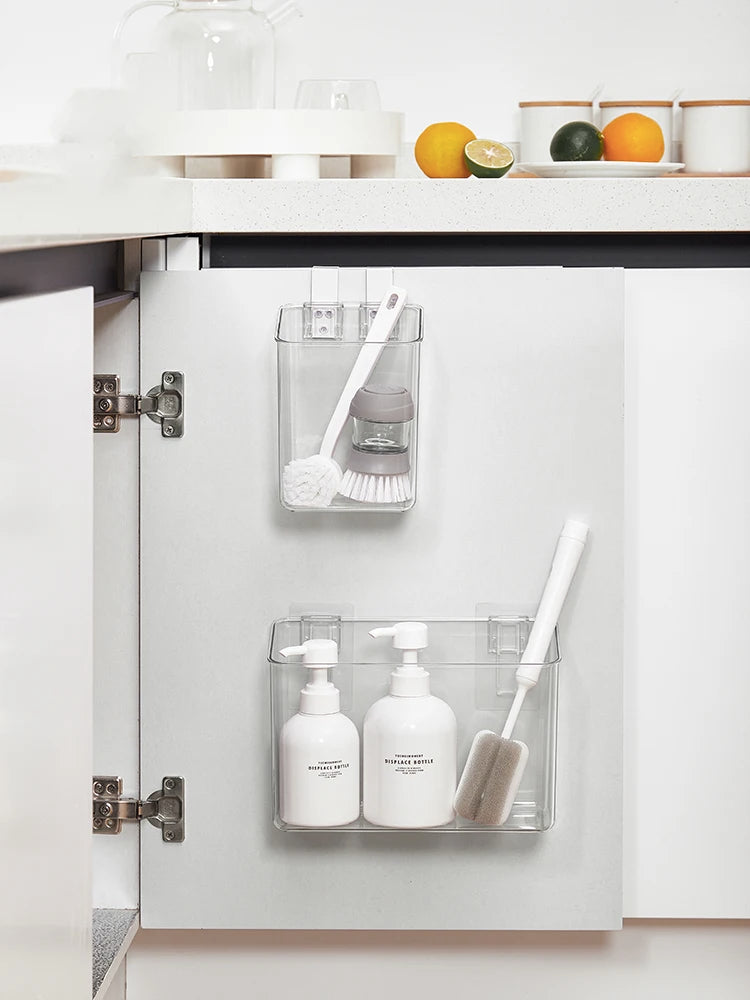 Clear Wall Mount Pantry Storage Box