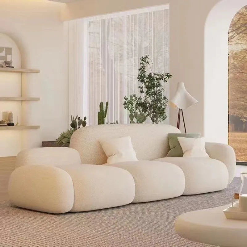 Plush Floor Sofa