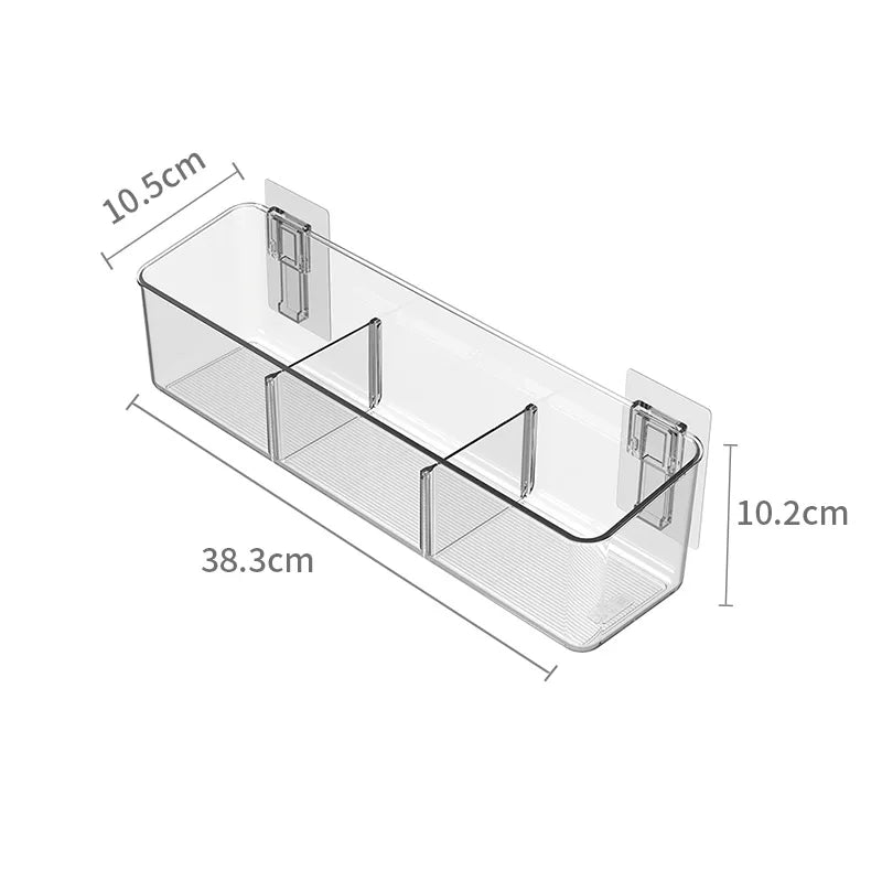 Clear Wall Mount Pantry Storage Box