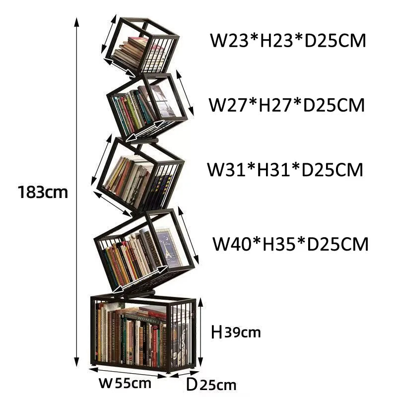 Modern Decor Iron Art Shelf