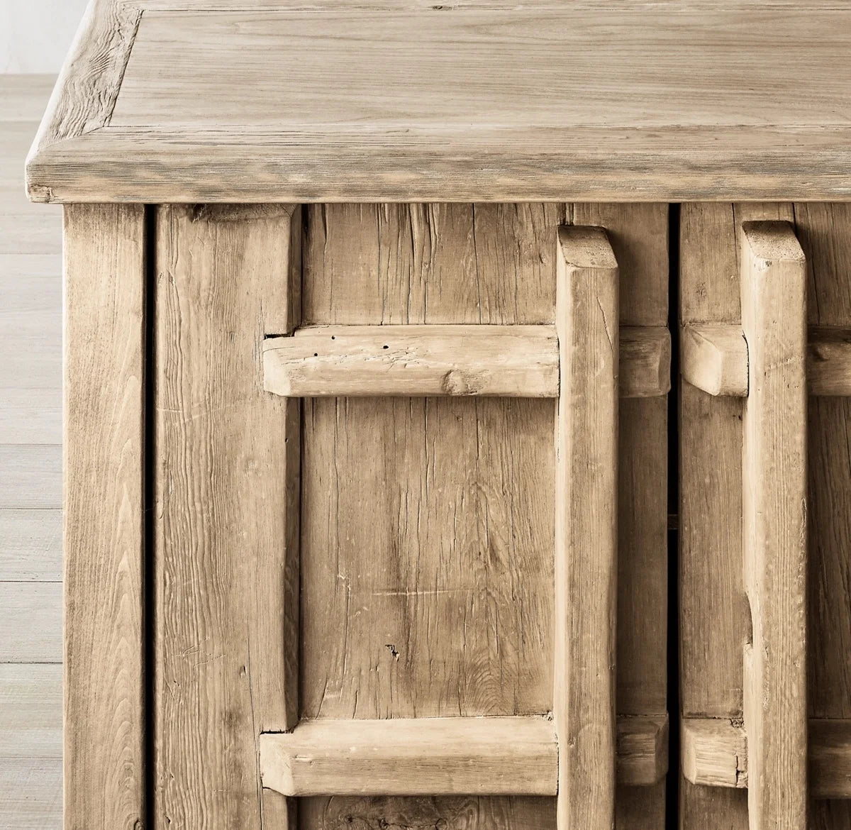 American Vintage Solid Wood Living Room Storage
