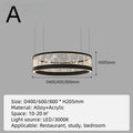 Modern Luxury LED Chandelier Lamps