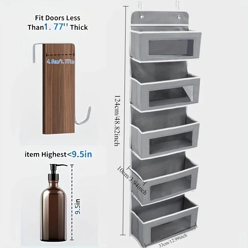 5-Shelf Hanging Storage Organizer