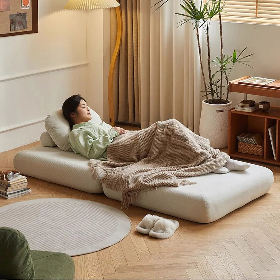 tofu block lazy sofa