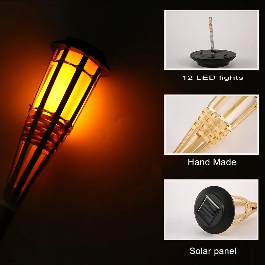 Solar Lamps LED Flame Effect Lamp