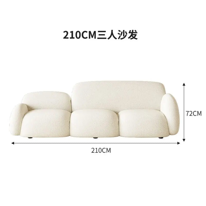 Plush Floor Sofa