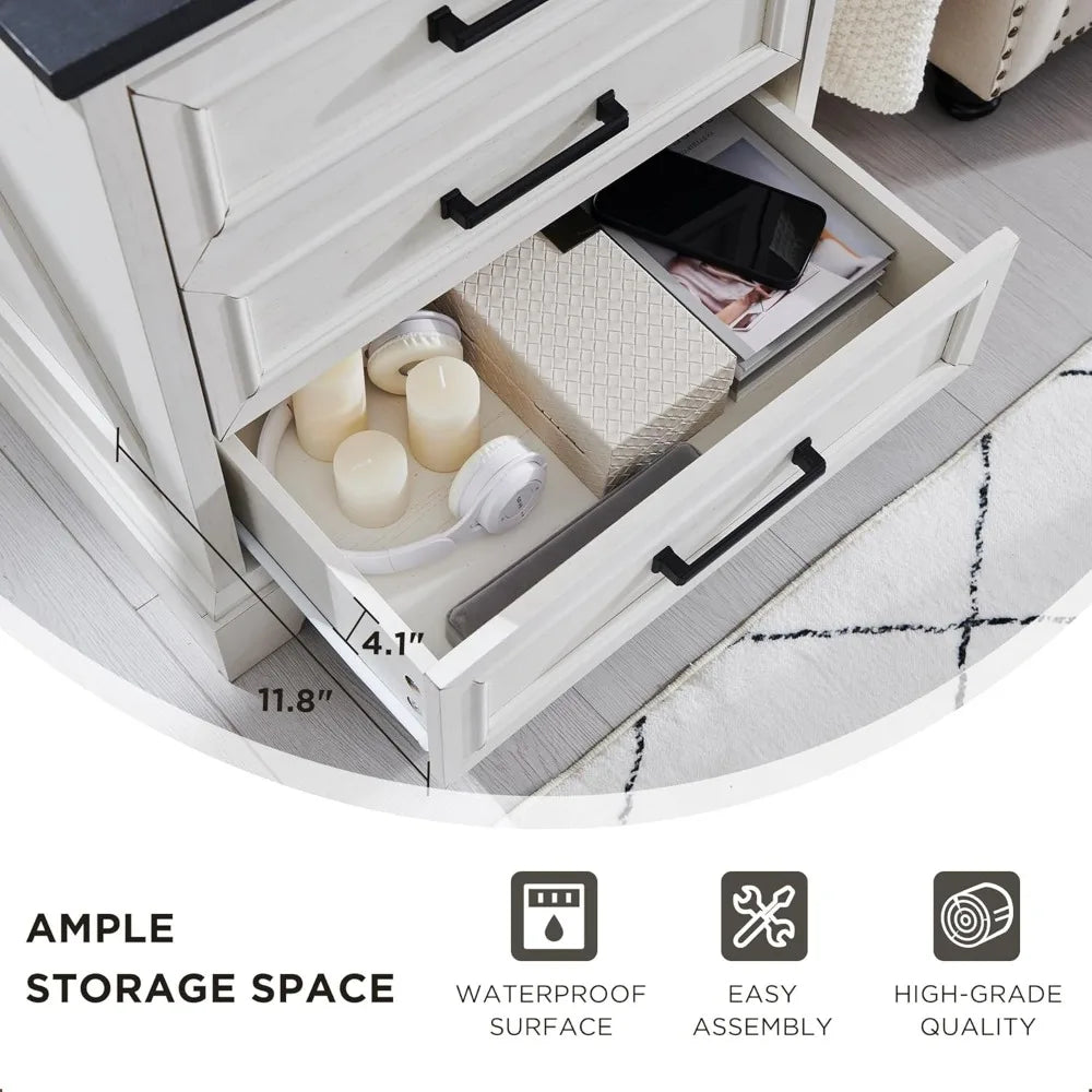 Farmhouse Nightstands Set