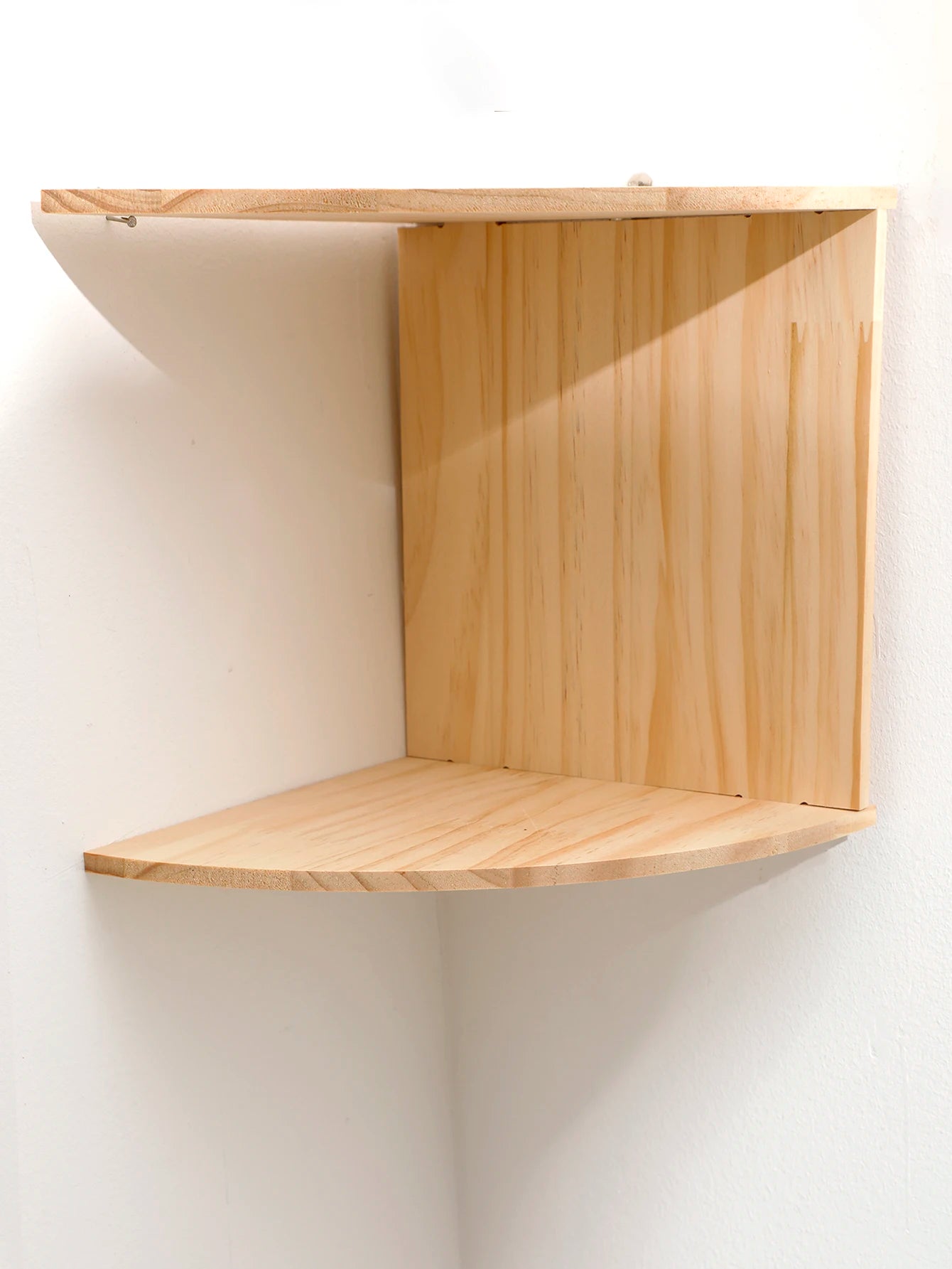 Wooden Corner Shelf