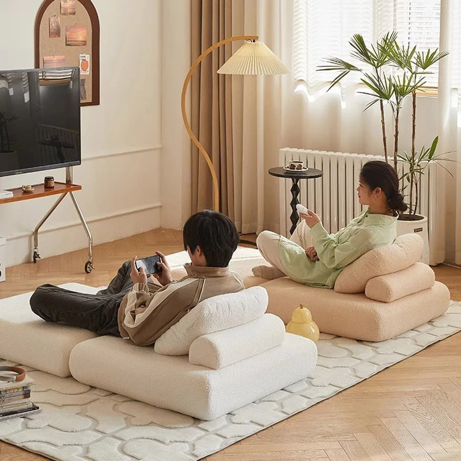 tofu block lazy sofa