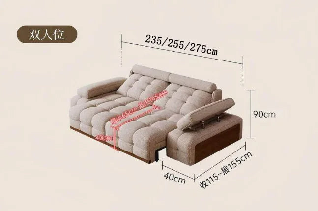 Oversized Recliner Sofa