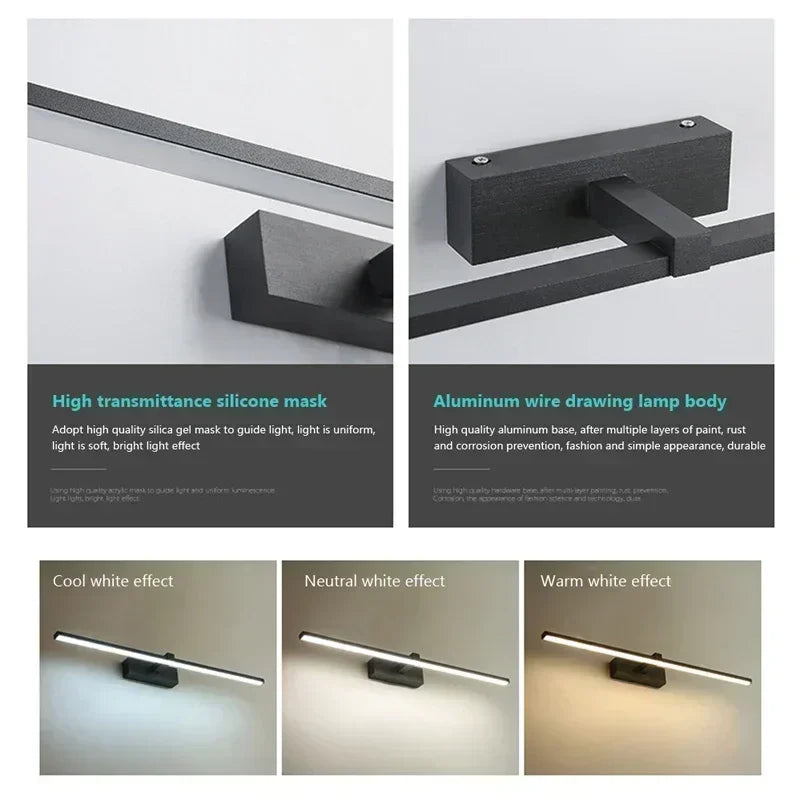 Modern LED Vanity Mirror Wall Light