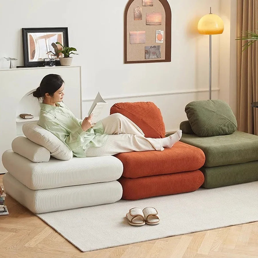 tofu block lazy sofa