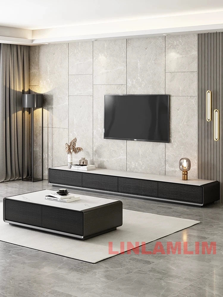 Modern White Living Room Furniture Set