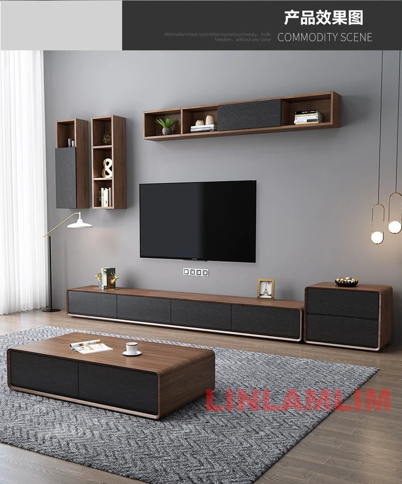 Modern White Living Room Furniture Set
