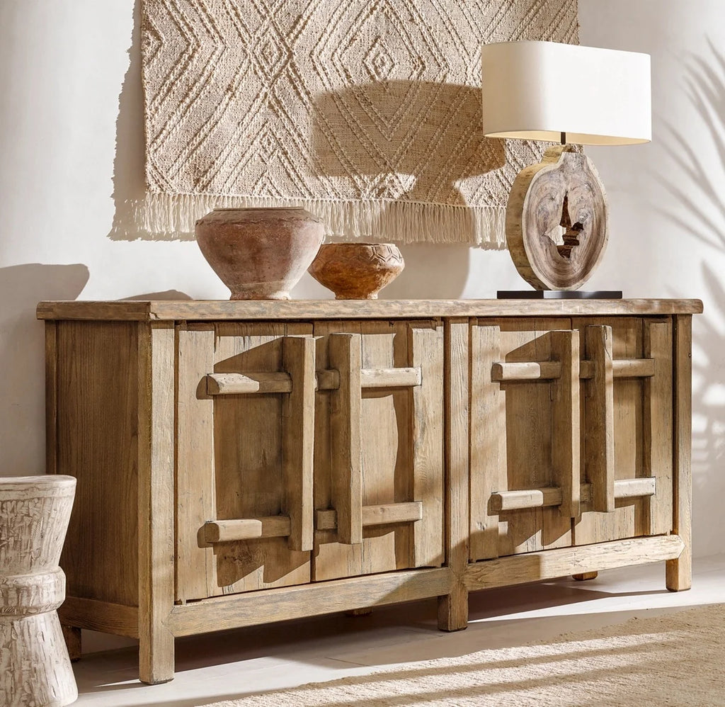 American Vintage Solid Wood Living Room Storage