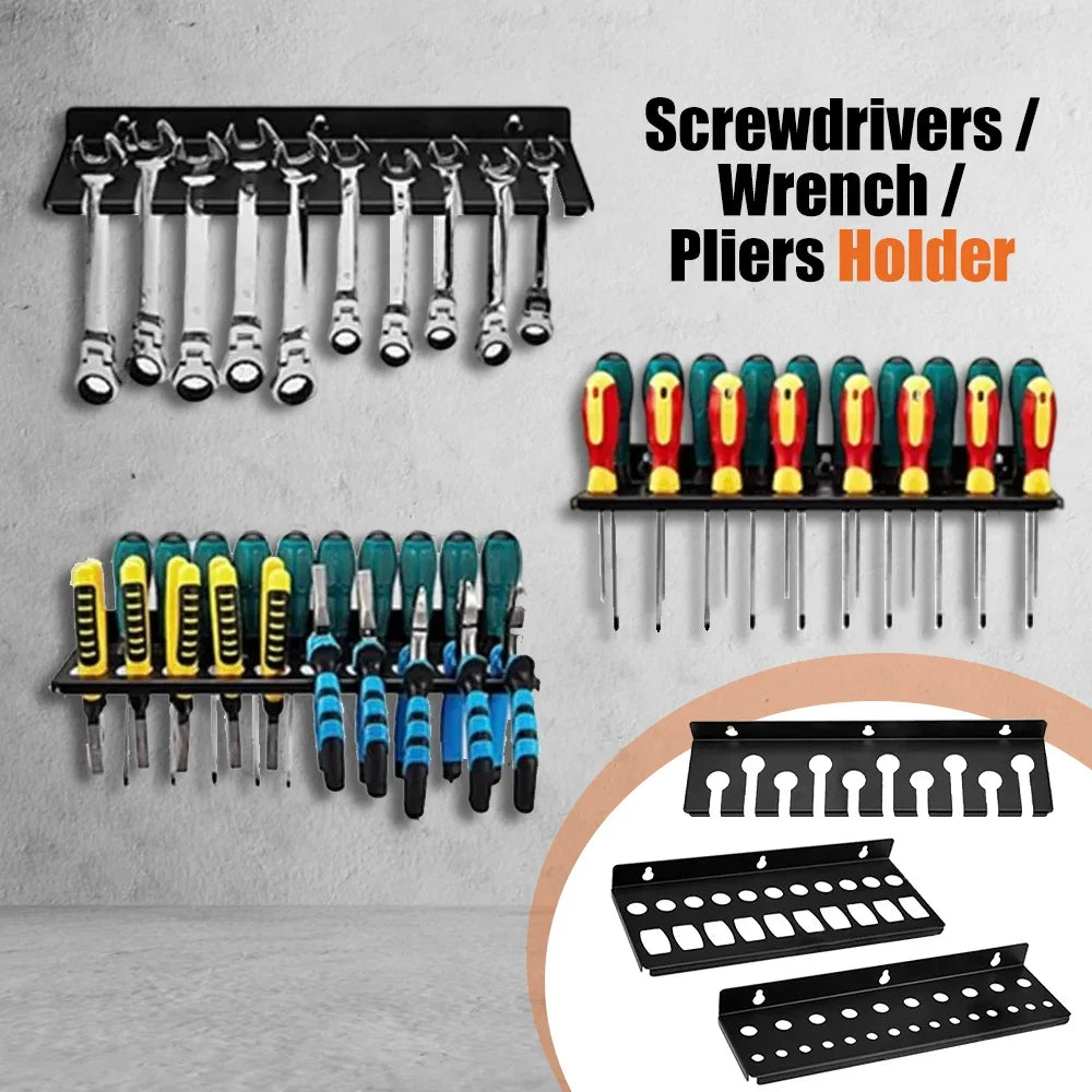 Wall Mount Hardware Tool Hanger