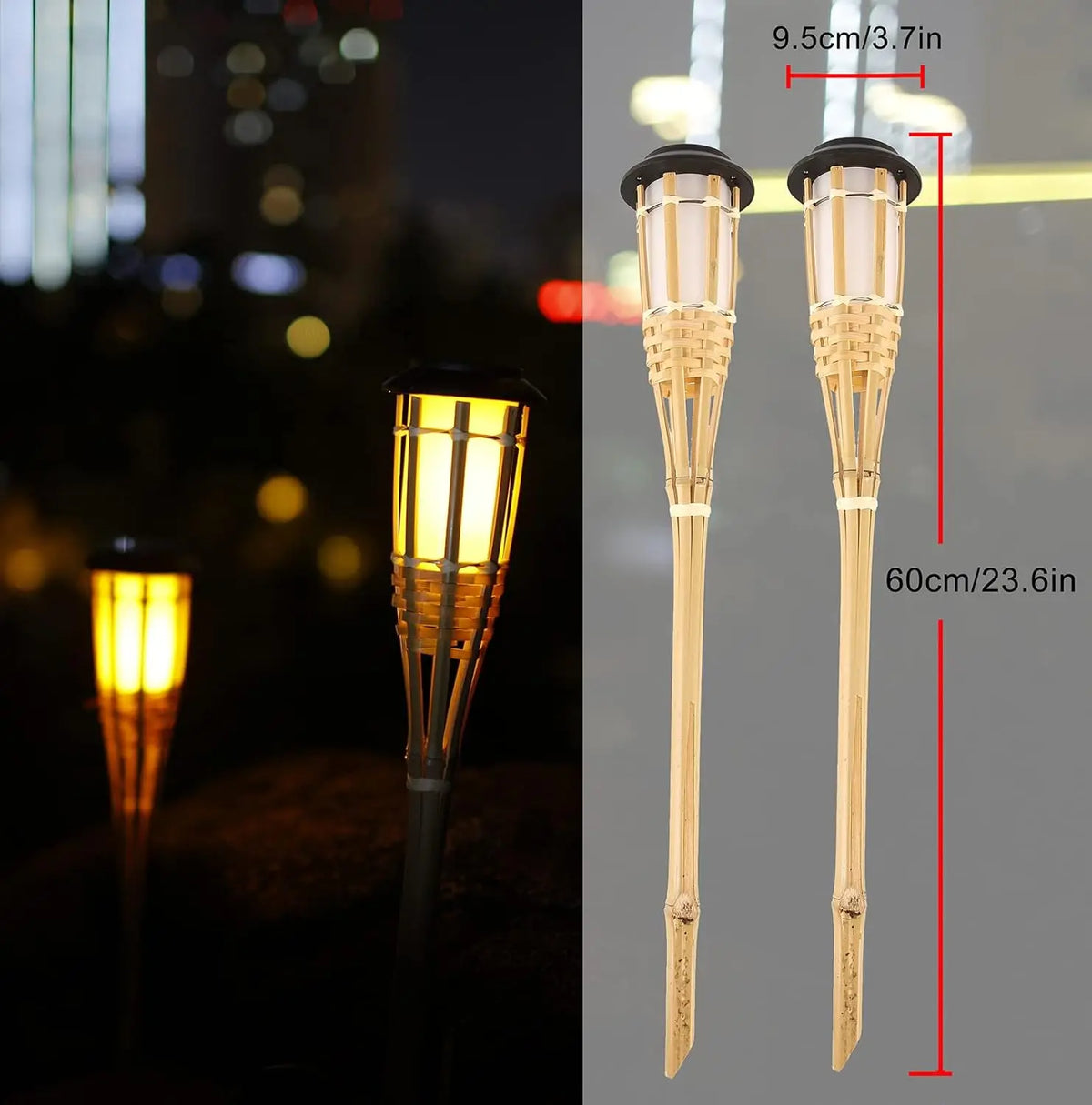 Solar Lamps LED Flame Effect Lamp
