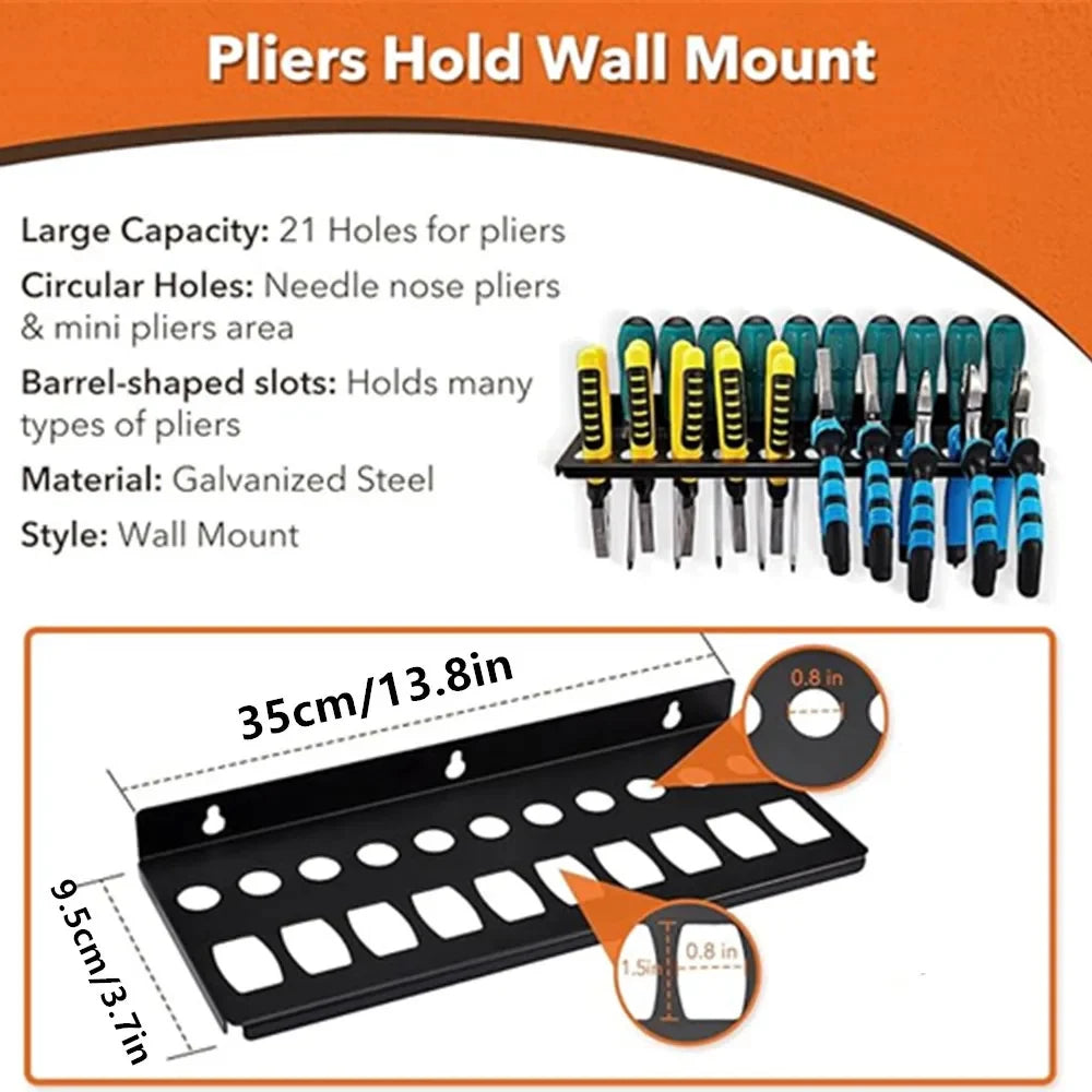 Wall Mount Hardware Tool Hanger