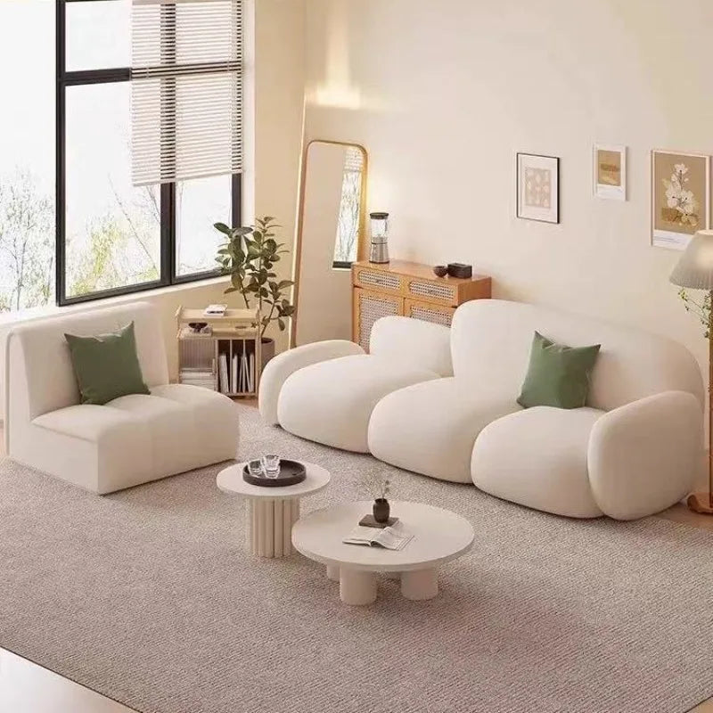 Plush Floor Sofa