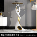 Abstract Sofa Side Table