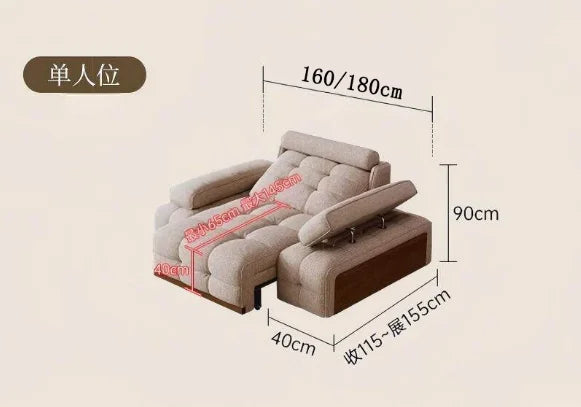 Oversized Recliner Sofa