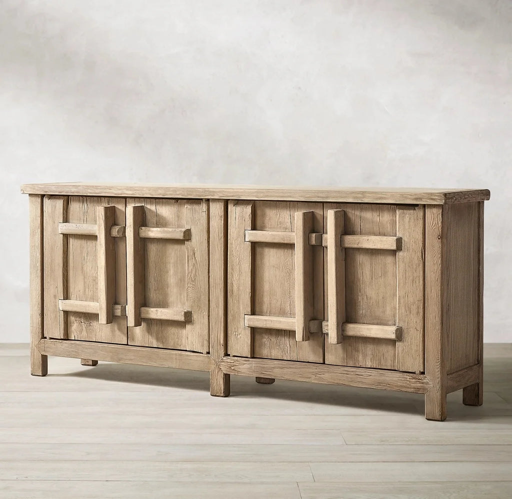 American Vintage Solid Wood Living Room Storage