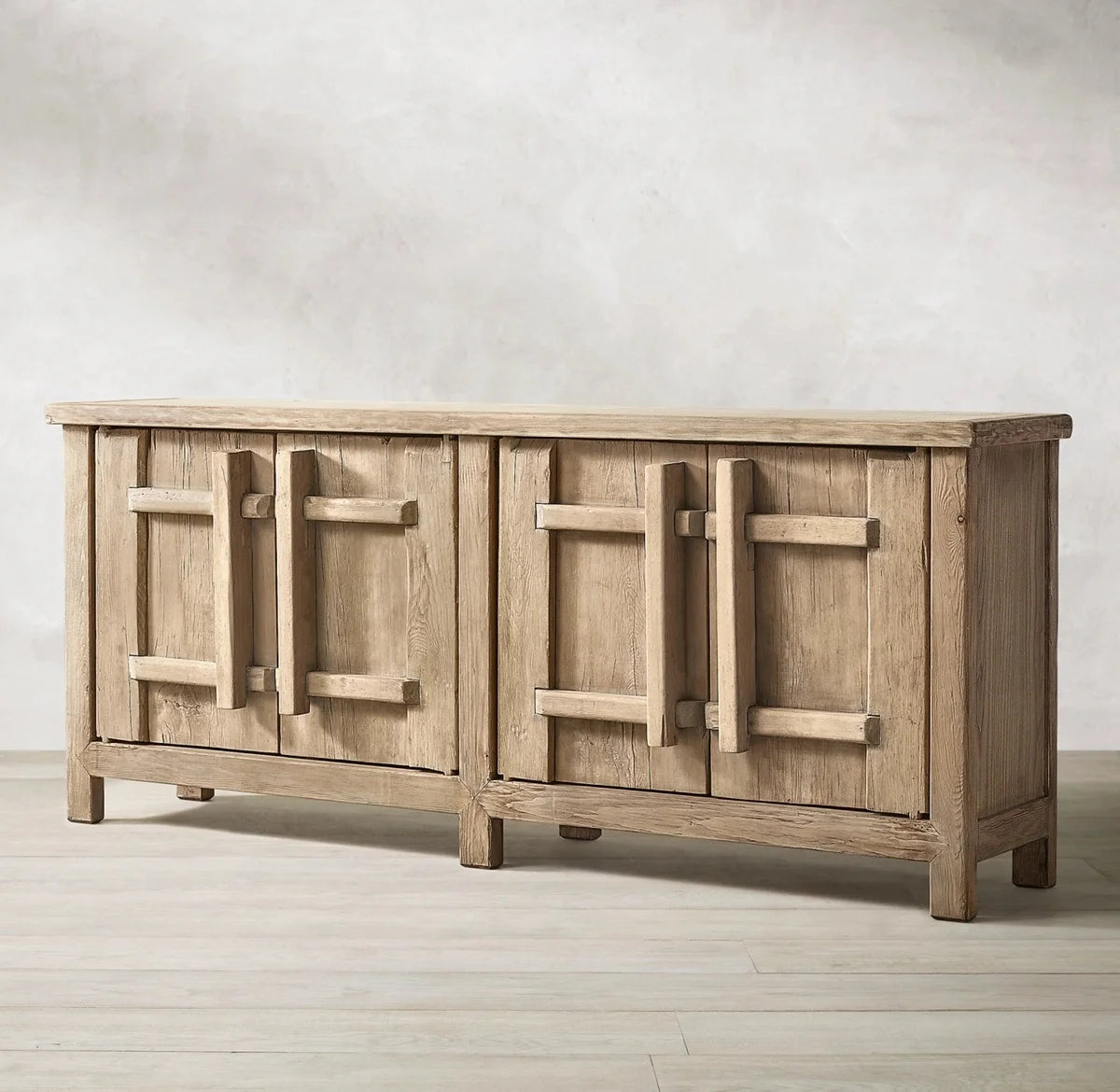 American Vintage Solid Wood Living Room Storage