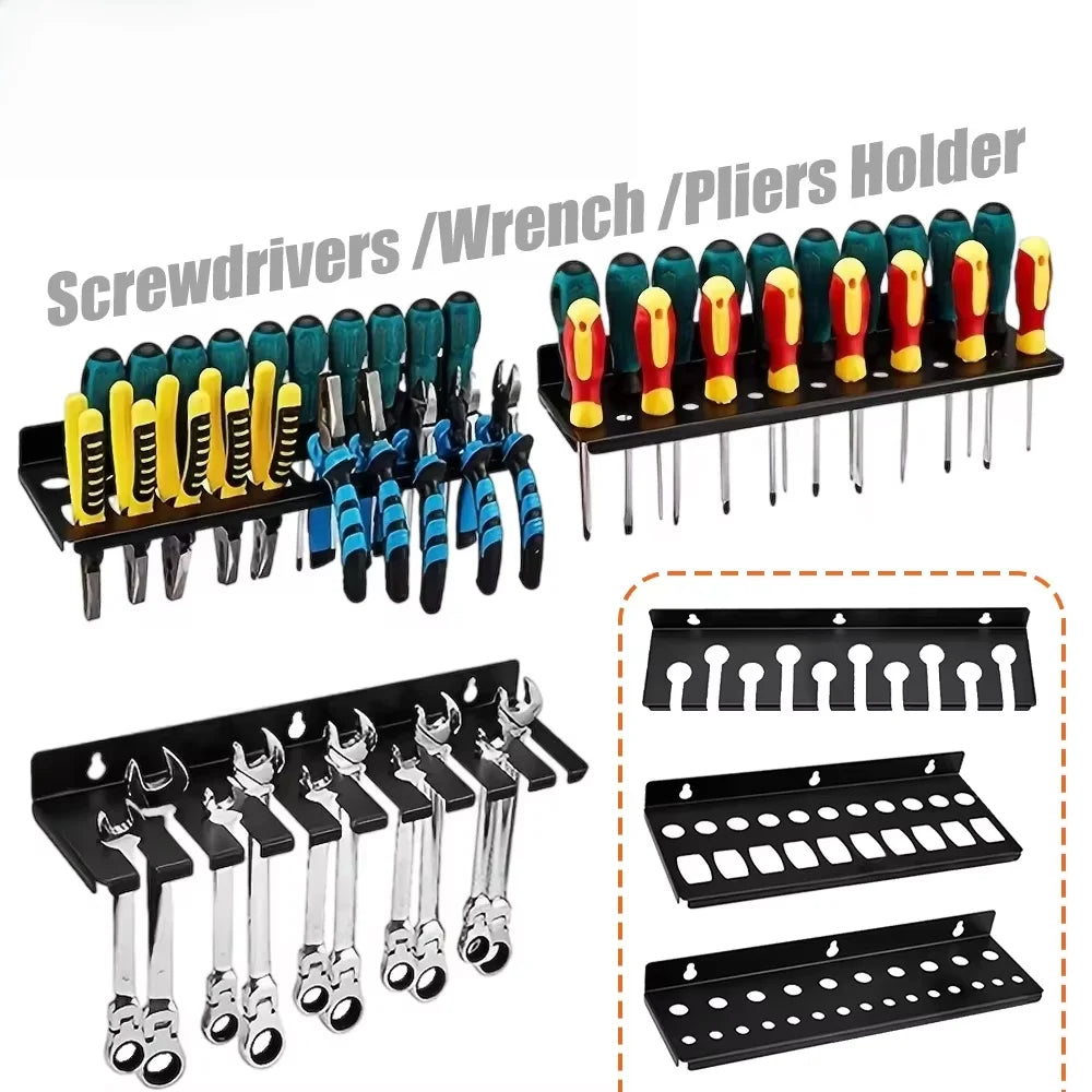 Wall Mount Hardware Tool Hanger