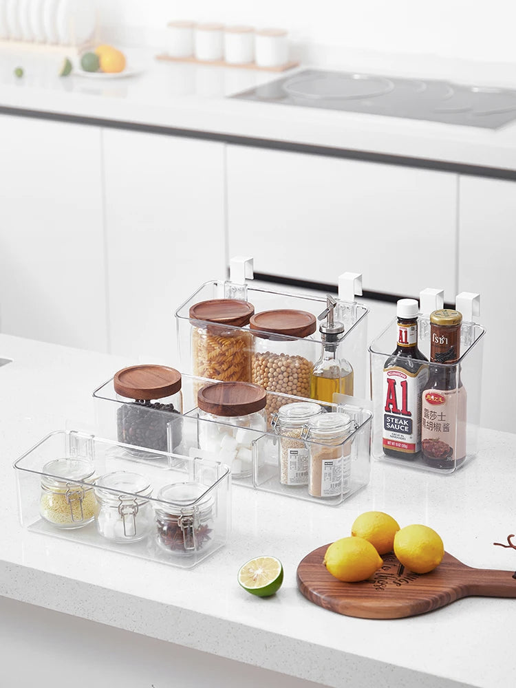 Clear Wall Mount Pantry Storage Box