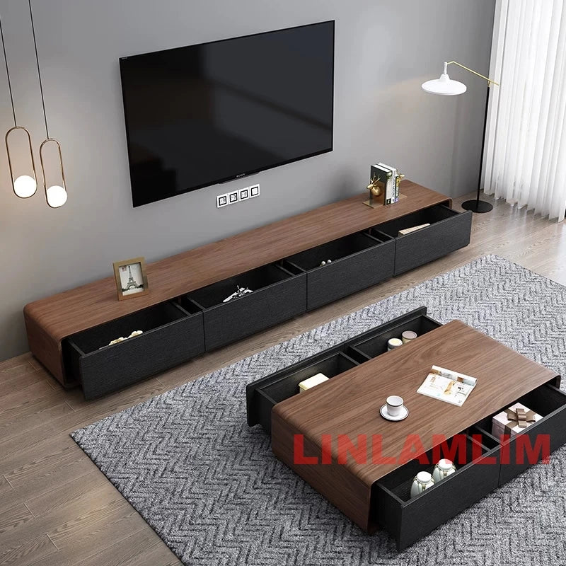 Modern White Living Room Furniture Set