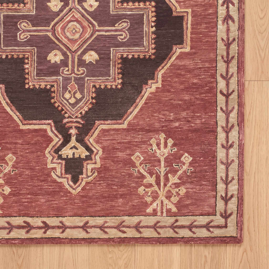 Mylahe Global Bohemian Handmade Area Rug
