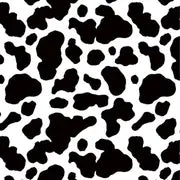Black and White Cow Print Soft Fleece Blanket