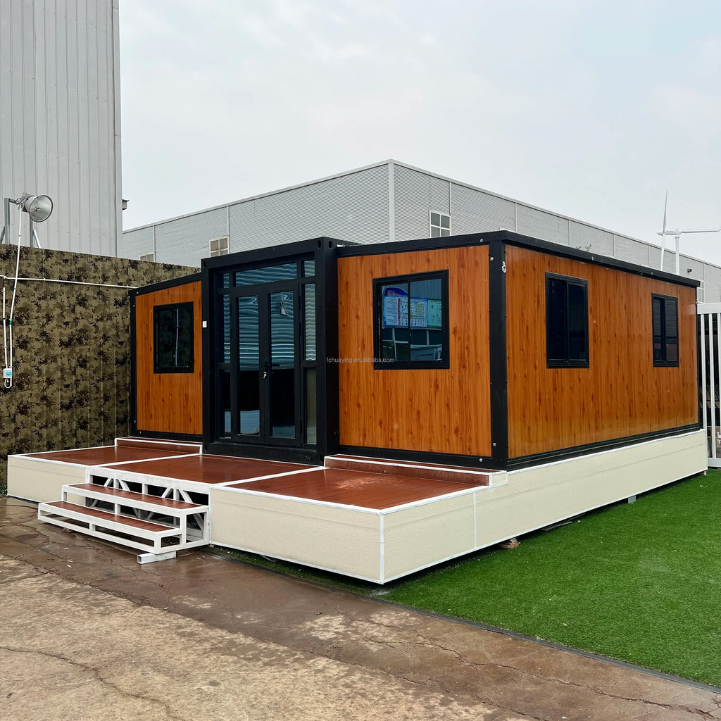Customized China Factory Direct 20ft Luxury Container Homes Tiny House Prefab Modular House With Free Designs