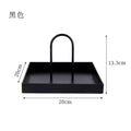 Nordic Modern Round Handle Tray for Storage and Decor