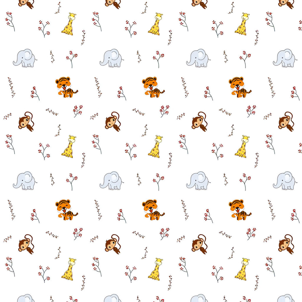 Animal Themed Baby Room Curtain