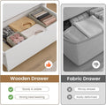 Elegant White Tall 7 Drawer Dresser Bedroom Organization