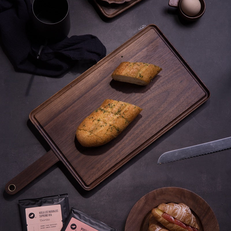Wooden Chopping Board with Juice Groove for Kitchen