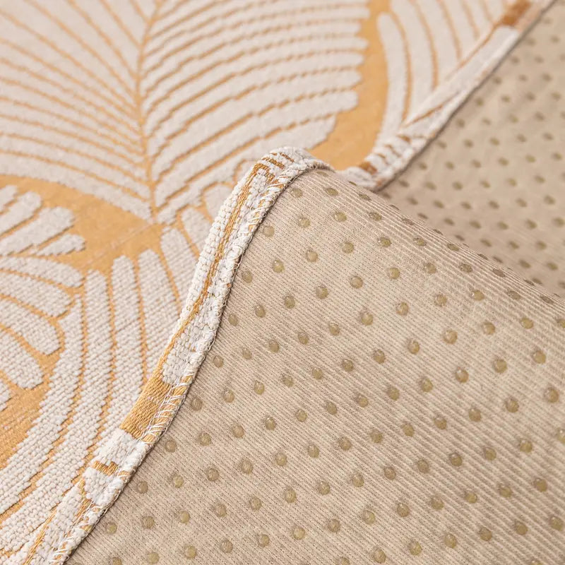 Stylish Banana Leaf Chenille Sofa Cover for Transformation