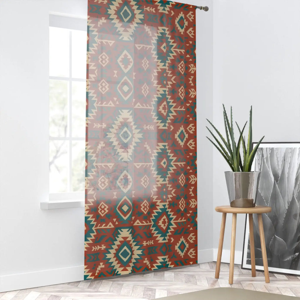 DipaliZ Tribal Print Drapes Boho Vibes Living Room Curtains