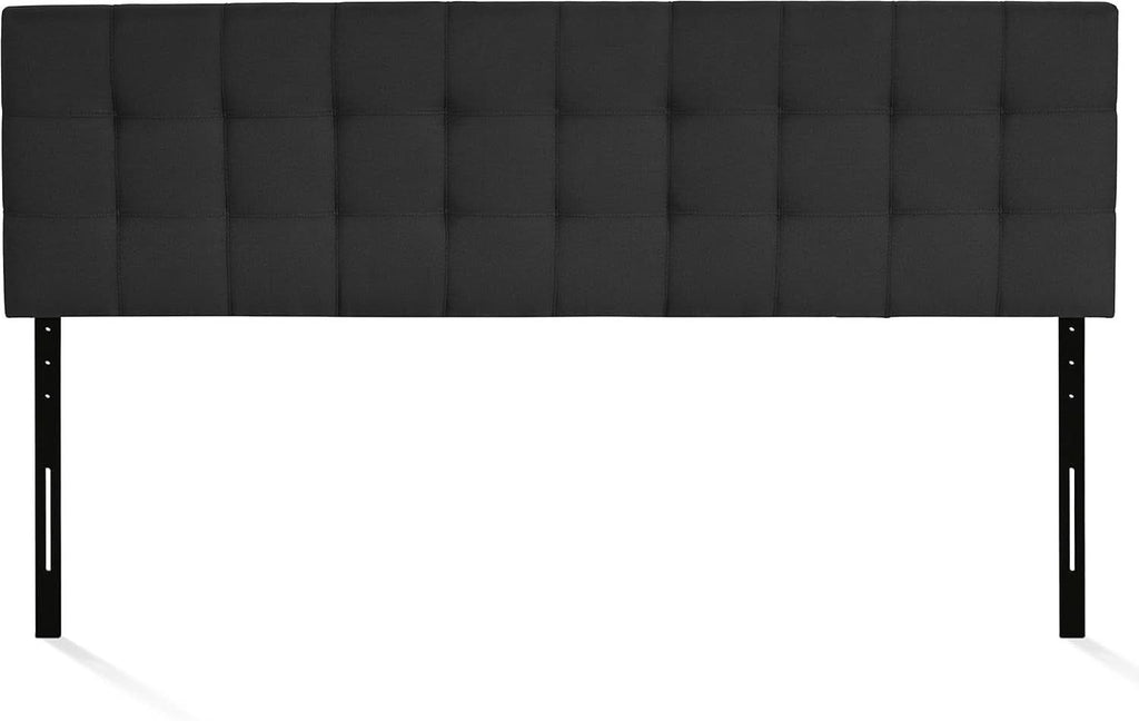 Stylish Black King Headboard for Cozy Bedroom Space