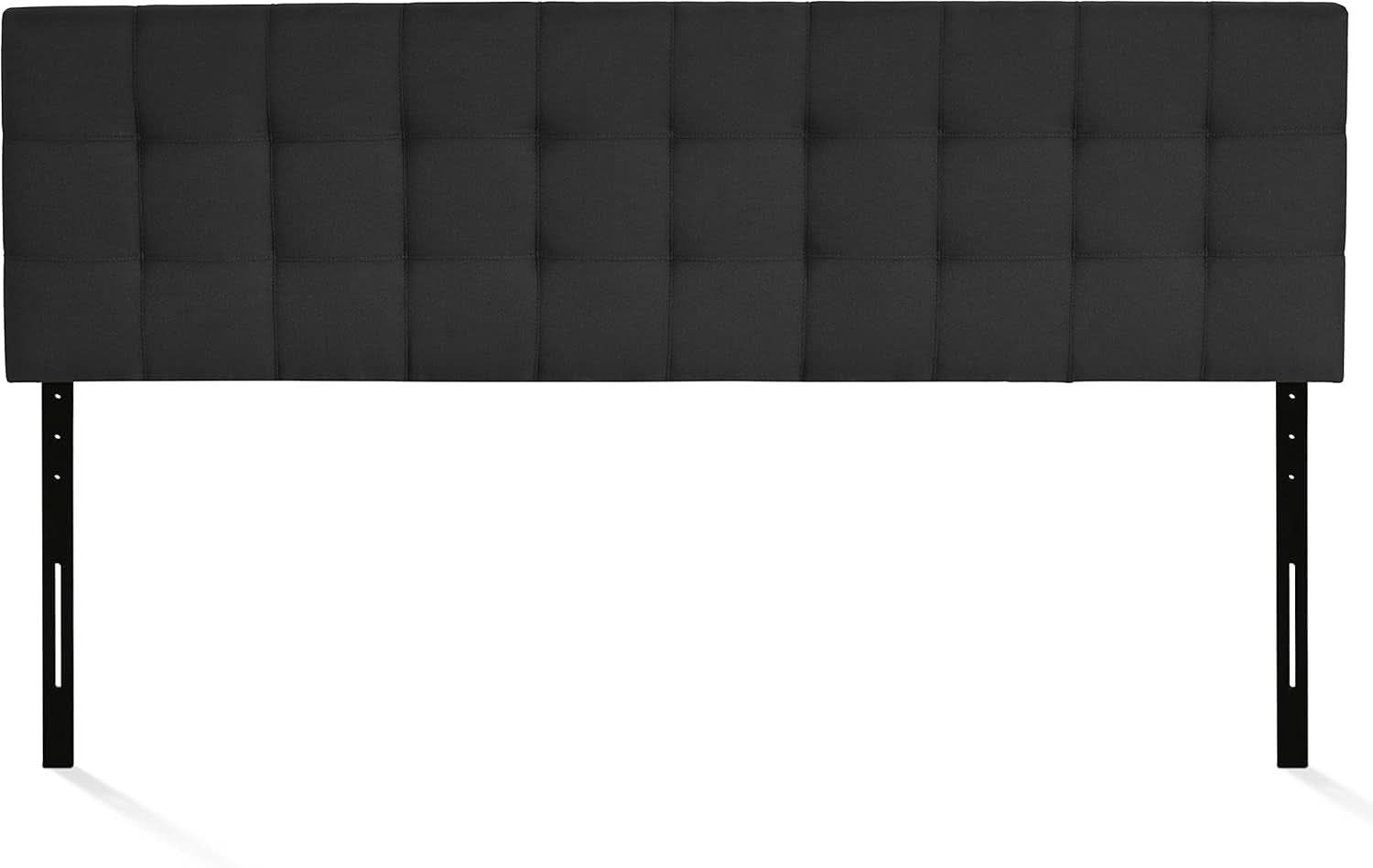 Stylish Black King Headboard for Cozy Bedroom Space