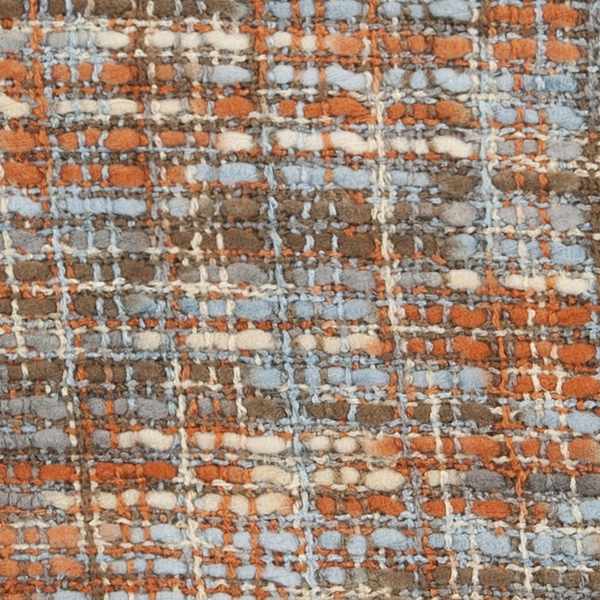 Changling Burnt Orange Throw Blanket