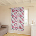 DipaliZ Floral Window Curtain Chic Elegant Home Decor