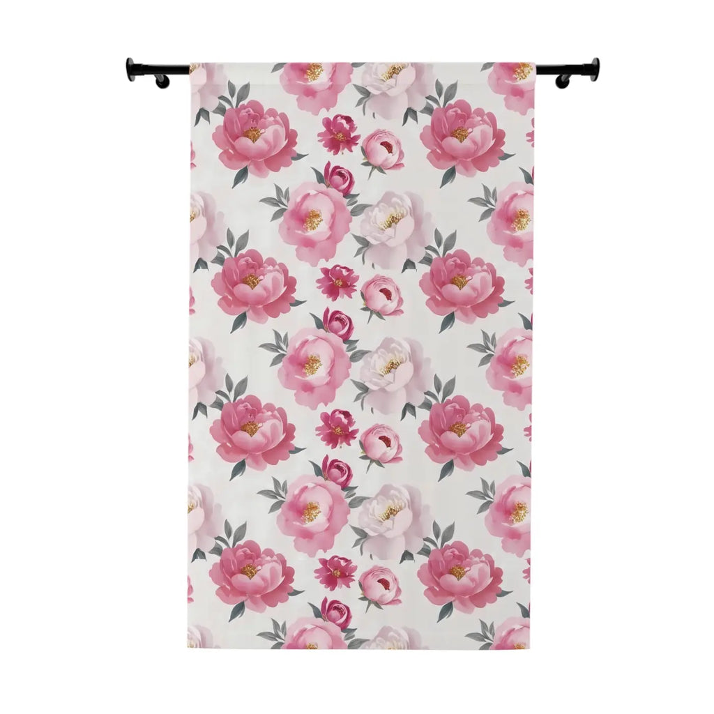 DipaliZ Floral Window Curtain Chic Elegant Home Decor