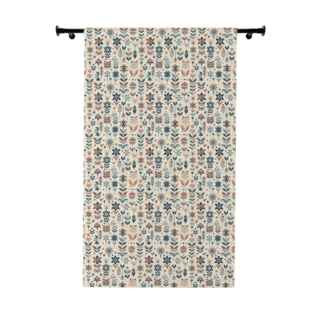 DipaliZ Floral Window Curtains - Chic Polyester Decor