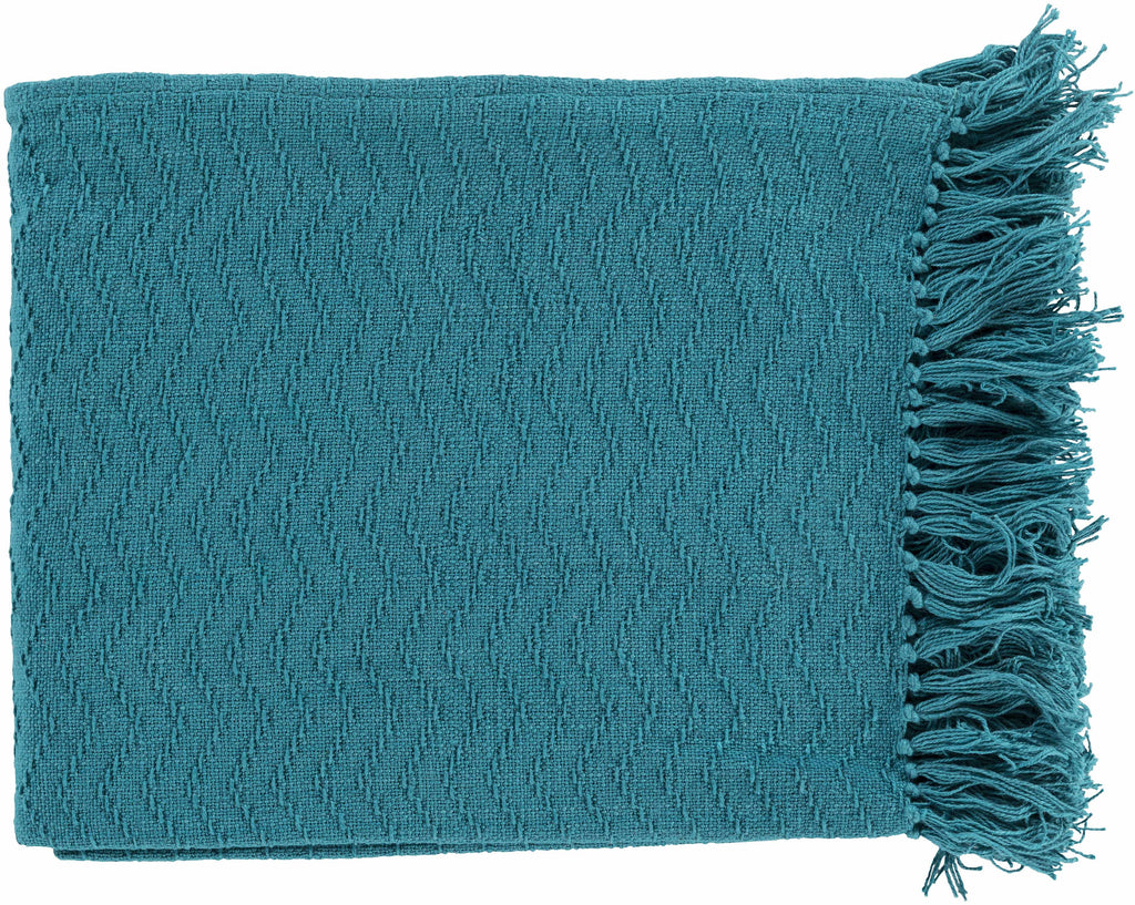 Chiconcuac Aqua Throw Blanket - Clearance